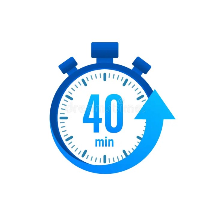 40 minute timer